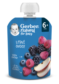 Gerber Natural Kapsička Lesné ovocie 90g