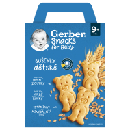 Gerber Snacks for Baby Detské sušienky 180g - cena, porovnanie