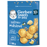 Gerber Snacks for Baby Maslové sušienky 180g - cena, porovnanie