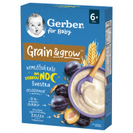 Gerber Nemliečna kaša pšenično-ovsená slivka 200g - cena, porovnanie