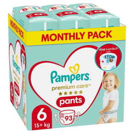 Pampers Premium Care Pants 6 15+kg 93ks