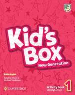 Kid's Box New Generation 1 Activity Book with Digital Pack British English - cena, porovnanie