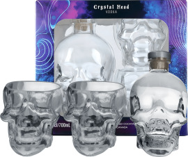 Crystal Head + 2 poháre 0,7l