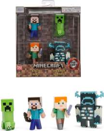 Jada Minecraft Figúrky 2,5'' set 4 ks