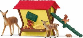 Schleich Kŕmenie lesných zvierat 42658