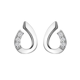 Hot Diamonds Strieborné náušnice DE729