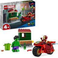 Lego Marvel 76287 Iron Man s motorkou a Hulk - cena, porovnanie