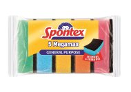 Spontex Megamax Antibac hubka 5 ks - cena, porovnanie