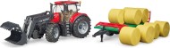 Bruder 03198 CASE IH Optum s prepravníkom na balíky - cena, porovnanie