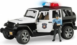 Bruder 02526 Jeep Wrangler Polícia s figúrkou