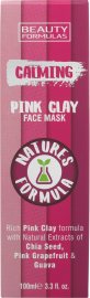 Beauty Formulas Upokojujúca maska na tvár Pink Clay 100ml