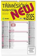 New 2025 - nástěnný kalendář - cena, porovnanie