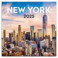 New York 2025 - nástěnný kalendář - cena, porovnanie