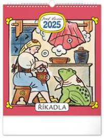 Josef Lada Říkadla 2025 - nástěnný kalendář