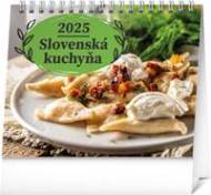 Stolový kalendár Slovenská kuchyňa 2025, 16,5x13cm - cena, porovnanie