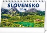 Stolový kalendár Slovensko 2025, 23,1x14,5cm - cena, porovnanie