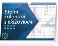 Stolní kalendář s křížovkami 2025 s háčkem - stolní kalendář - cena, porovnanie