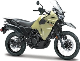 Maisto Kawasaki KLR 650 Khaki  1:18