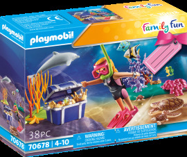 Playmobil 70678 Darčekový set Potápačka s pokladom