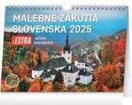 Stolový kalendár Malebné zákutia Slovenska 2025 s extra velkým kalendáriom, 30x21 cm - cena, porovnanie