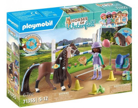 Playmobil 71355 Zoe & Blaze s turnajovým ihriskom