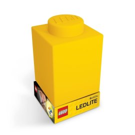 Lego Classic Silikónová kocka nočné svetlo - žltá