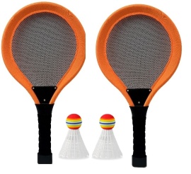 Mac Toys SPORTO Svietiace rakety na bedminton