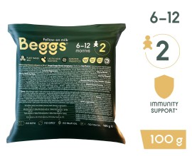 Beggs 2 následné mlieko 100g