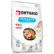 Ontario Cat Hair & Skin 0,4kg - cena, porovnanie