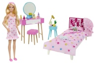 Mattel Barbie spálňa s bábikou - cena, porovnanie