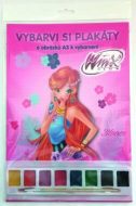 Winx Club - Plakátové omalovánky A3 - cena, porovnanie