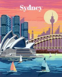 Ravensburger CreArt Trendy mestá: Sydney