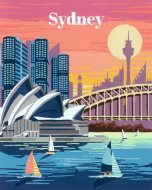 Ravensburger CreArt Trendy mestá: Sydney - cena, porovnanie