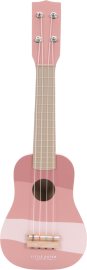 Little Dutch Gitara drevená Pink