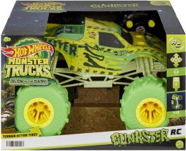 Mattel Hot Wheels RC Monster Trucks Gunkster svietiaci v tme 1 : 15