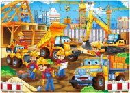 Aga4kids Detské puzzle Stavenisko 130 dielikov - cena, porovnanie