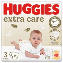 Huggies Extra Care 3 6-10kg 72ks