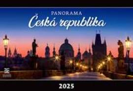 Panorama Česká republika 2025 - nástěnný kalendář