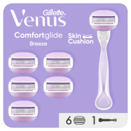 Gillette Venus ComfortGlide Breeze + 6 ks hlavic - cena, porovnanie