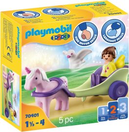 Playmobil 70401 Kočiar s jednorožcom a vílou