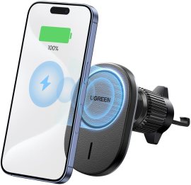 Ugreen Magnetic Wireless Car Charger For Air Vent Mount