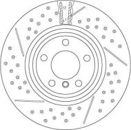 TRW Brzdový kotúč DF6606S 2 ks - cena, porovnanie