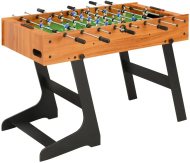 vidaXL Skladací stolný futbal 121 x 61 x 80 cm, svetlo hnedý - cena, porovnanie