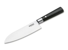 Böker Damascus Black Santoku