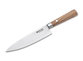 Böker Damascus Olive Chef's Knife Small