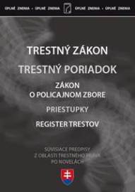 Aktualizácia II/1 2024 Trestný zákon Trestný poriadok