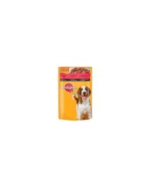 Pedigree Dog ADULT s kuracím mäsom & zeleninou v šťave 100g