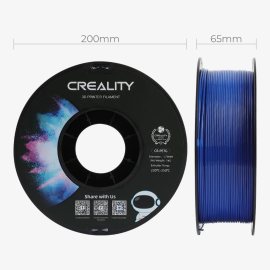 Creality 1,75 mm PETG black neutral tray 1kg Modrý