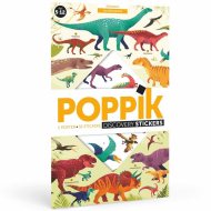 Poppik Vzdelávací samolepkový plagát Dinosaury - cena, porovnanie