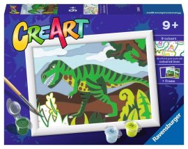 Ravensburger 236206 CreArt Túlajúci sa dinosaurus